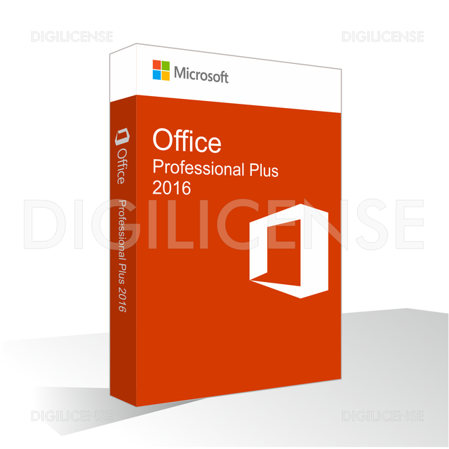 Microsoft Office 2016 Professional Plus - 1 appareil -  perpétuelle - Licence Retail (prédétenue)