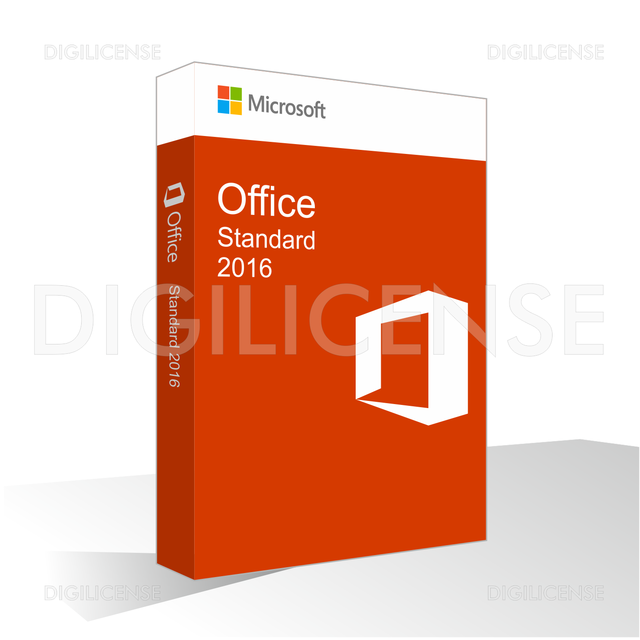 Microsoft Office 2016 Standard - 1 appareil -  perpétuelle - Licence Retail (prédétenue) Microsoft Office 2016 Standard - 1 appareil -  perpétuelle - Licence Retail (prédétenue)
