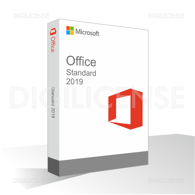 Microsoft Office 2019 Standard - 1 appareil -  perpétuelle - Licence Retail (prédétenue)