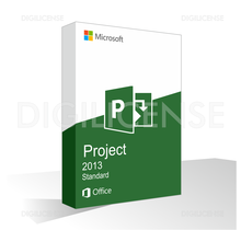 Microsoft Project 2013 Standard - 1 dispositivo -  Perpétua - Licença de negócios (usado)