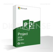 Microsoft Project 2016 Standard - 1 dispositivo -  Licenza perpetua - Licenza business (usato)