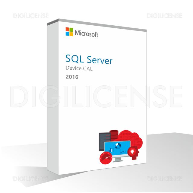 Microsoft SQL Server 2016 Device CAL - 1 device -  Perpetual license - Business license (pre-owned)