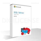 Microsoft SQL Server 2016 User CAL - 1 Benutzer -  Unbefristete Lizenz - Geschäftslizenz (gebraucht) Microsoft SQL Server 2016 User CAL - 1 Benutzer -  Unbefristete Lizenz - Geschäftslizenz (gebraucht)