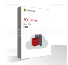 Microsoft SQL Server 2017 User CAL - 1 Benutzer -  Unbefristete Lizenz - Geschäftslizenz (gebraucht)