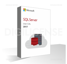 Microsoft SQL Server 2017 User CAL - 1 usuario -  perpetuo - Licencia de negocios (pre-owned)