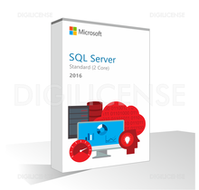 Microsoft SQL Server 2016 Standard (2 Core) - 1 dispositivo -  perpetuo - Licencia de negocios (pre-owned)