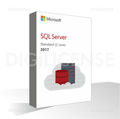 Microsoft SQL Server 2017 Standard (2 Core) - 1 dispositivo -  Licenza perpetua - Licenza business (usato)