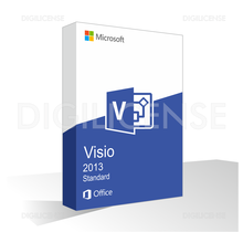 Microsoft Visio 2013 Standard - 1 appareil -  perpétuelle - Licence Retail (prédétenue)