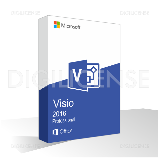 Microsoft Visio 2016 Professional - 1 Gerät -  Unbefristete Lizenz - Geschäftslizenz (gebraucht)