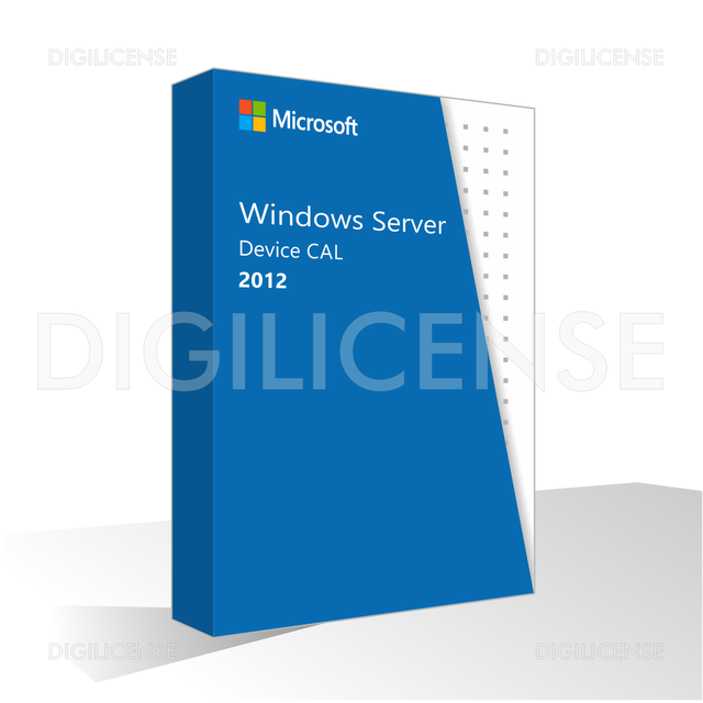 Microsoft Windows Server 2012 Device CAL - 1 dispositivo -  Perpétua - Licença de negócios (usado)