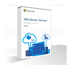 Windows Server 2016 Standard (16 Core) - 1 Gerät -  Unbefristete Lizenz - Geschäftslizenz (gebraucht)