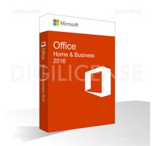 Microsoft Office Home & Business 2016 - 1 Gerät -  Unbefristete Lizenz (gebraucht)