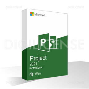 Microsoft Project 2021 Professional - 1 Gerät -  Unbefristete Lizenz - Geschäftslizenz (gebraucht)