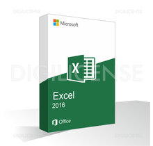 Microsoft Excel 2016 - 1 apparaat -  Eeuwigdurend - Zakelijke licentie (pre-owned)