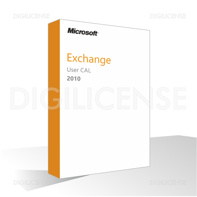 Microsoft Exchange Server 2010 User CAL - 1 utilisateur -  perpétuelle - Licence Retail (prédétenue)