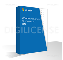 Microsoft Remote Desktop Services Device CAL 2012 - 1 dispositivo -  Perpétua - Licença de negócios (usado)