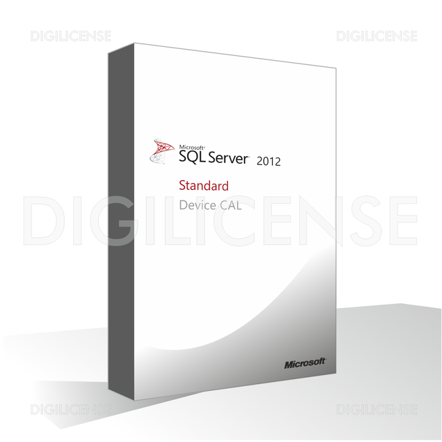 Microsoft SQL Server 2012 Standard Device CAL - 1 Gerät -  Unbefristete Lizenz - Geschäftslizenz (gebraucht) Microsoft SQL Server 2012 Standard Device CAL - 1 Gerät -  Unbefristete Lizenz - Geschäftslizenz (gebraucht)