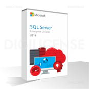 Microsoft SQL Server 2016 Enterprise (2 Core) - 1 dispositivo -  perpetuo - Licencia de negocios (pre-owned)