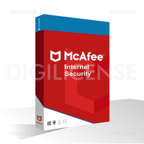 McAfee Internet Security - 3 dispositivos - 1 Ano