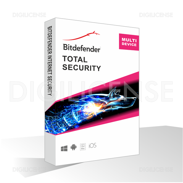 Bitdefender Total Security - 3 dispositivos - 2 Años