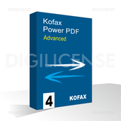 Kofax Power PDF Advanced 4.0 - 1 device - 1 Year