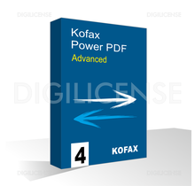 Kofax Power PDF Advanced 4.0 - 1 appareil - 1 année