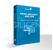 F-Secure Total Security & VPN - 10 dispositifs - 1 année