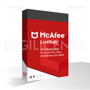 McAfee LiveSafe - >10 dispositivos - 1 Ano