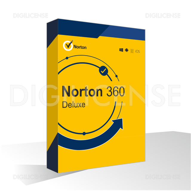 Norton 360 Deluxe - 5 dispositivi - 1 Anno