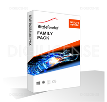 Bitdefender Family Pack - 15 dispositifs - 1 année