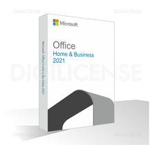 Microsoft Office 2021 Home & Business - 1 Gerät -  Unbefristete Lizenz