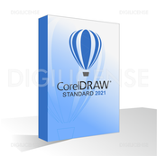 CorelDRAW Standard 2021 - 1 apparaat -  Eeuwigdurend CorelDRAW Standard 2021 - 1 apparaat -  Eeuwigdurend