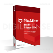 McAfee Total Protection - 1 device - 1 Year McAfee Total Protection - 1 device - 1 Year