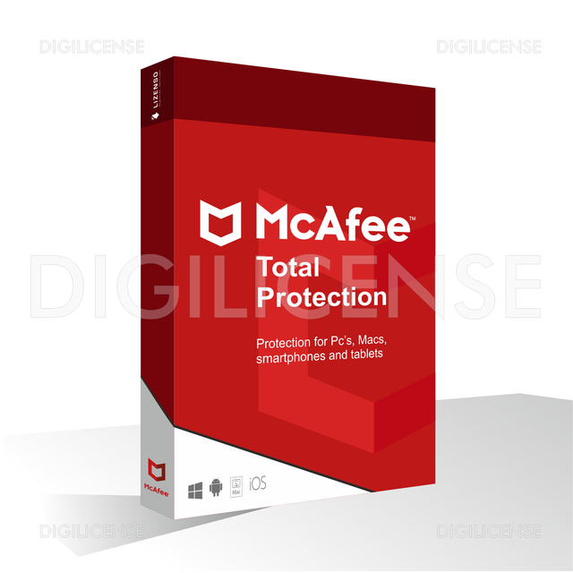 McAfee Total Protection - 1 appareil - 1 année McAfee Total Protection - 1 appareil - 1 année