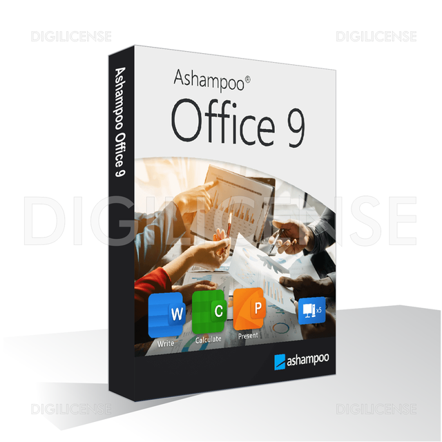 Ashampoo Office 9 (5 PC - perpetual) ESD - 5 dispositivi -  Licenza perpetua - Licenza business