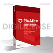 McAfee VPN Safe Connect (5 Device - 1 Year) ESD - 5 devices - 1 Year