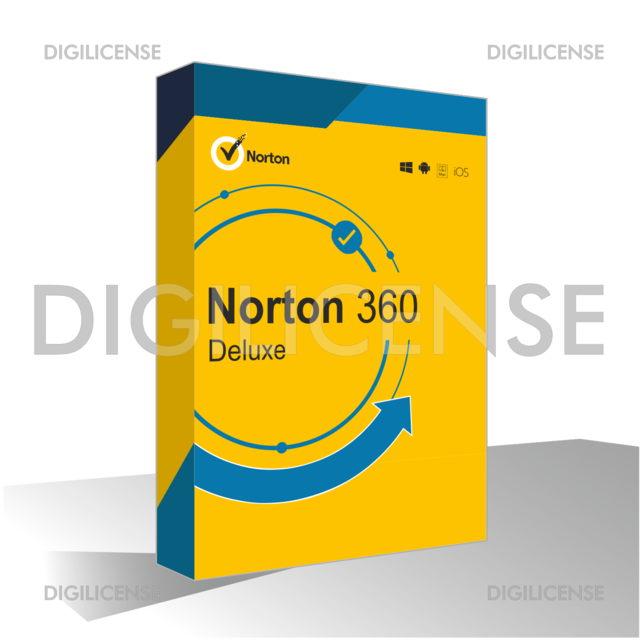 Norton 360 ABO (3 D - 6 Months) Deluxe inkl. 25GB ESD - 3 dispositivos - 1 Ano