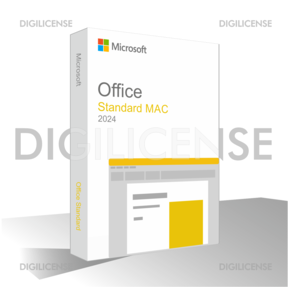 Microsoft Office 2024 LTSC Standard for MAC - 1 appareil -  perpétuelle - Licence Retail (prédétenue)