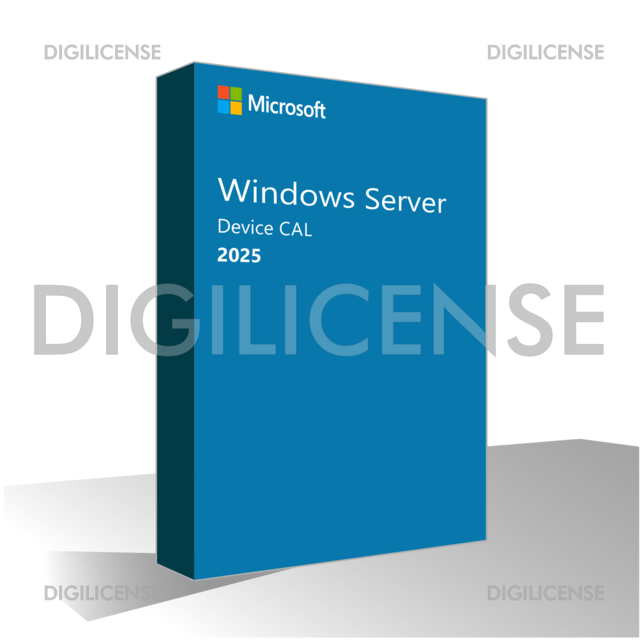 Microsoft Windows Server 2025 Device CAL - 1 appareil -  perpétuelle - Licence Retail (prédétenue)