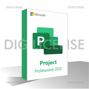Microsoft Project 2024 Professional - 1 dispositivo -  Perpétua - Licença de negócios (usado)