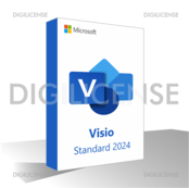 Microsoft Visio 2024 Standard - 1 dispositivo -  Licenza perpetua - Licenza business (usato)