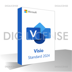 Microsoft Visio 2024 Standard - 1 apparaat -  Eeuwigdurend - Zakelijke licentie (pre-owned)