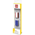 LEGO Potlodenslijpers Blauw en Rood 5005112