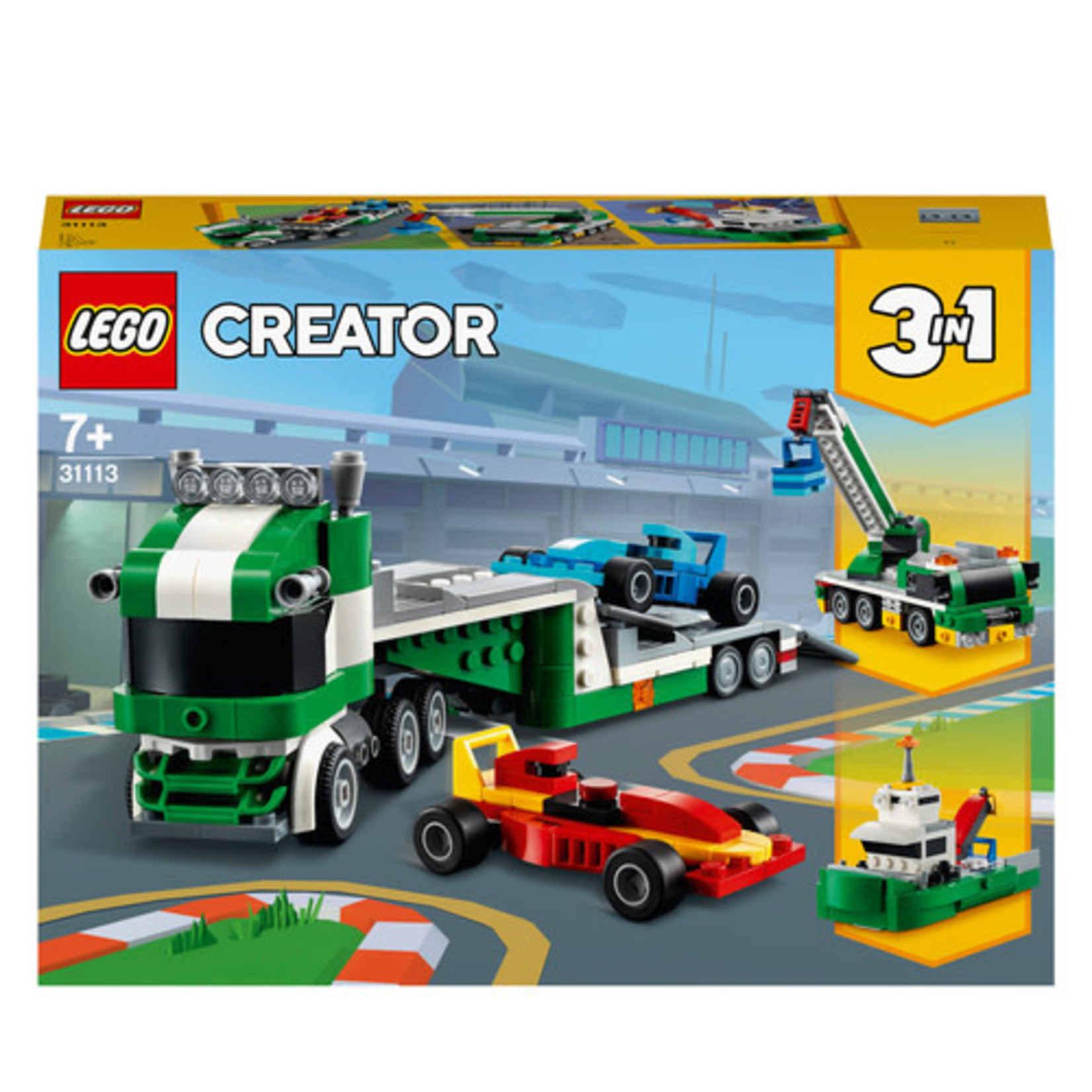 LEGO Racewagen transportvoertuig - 31113
