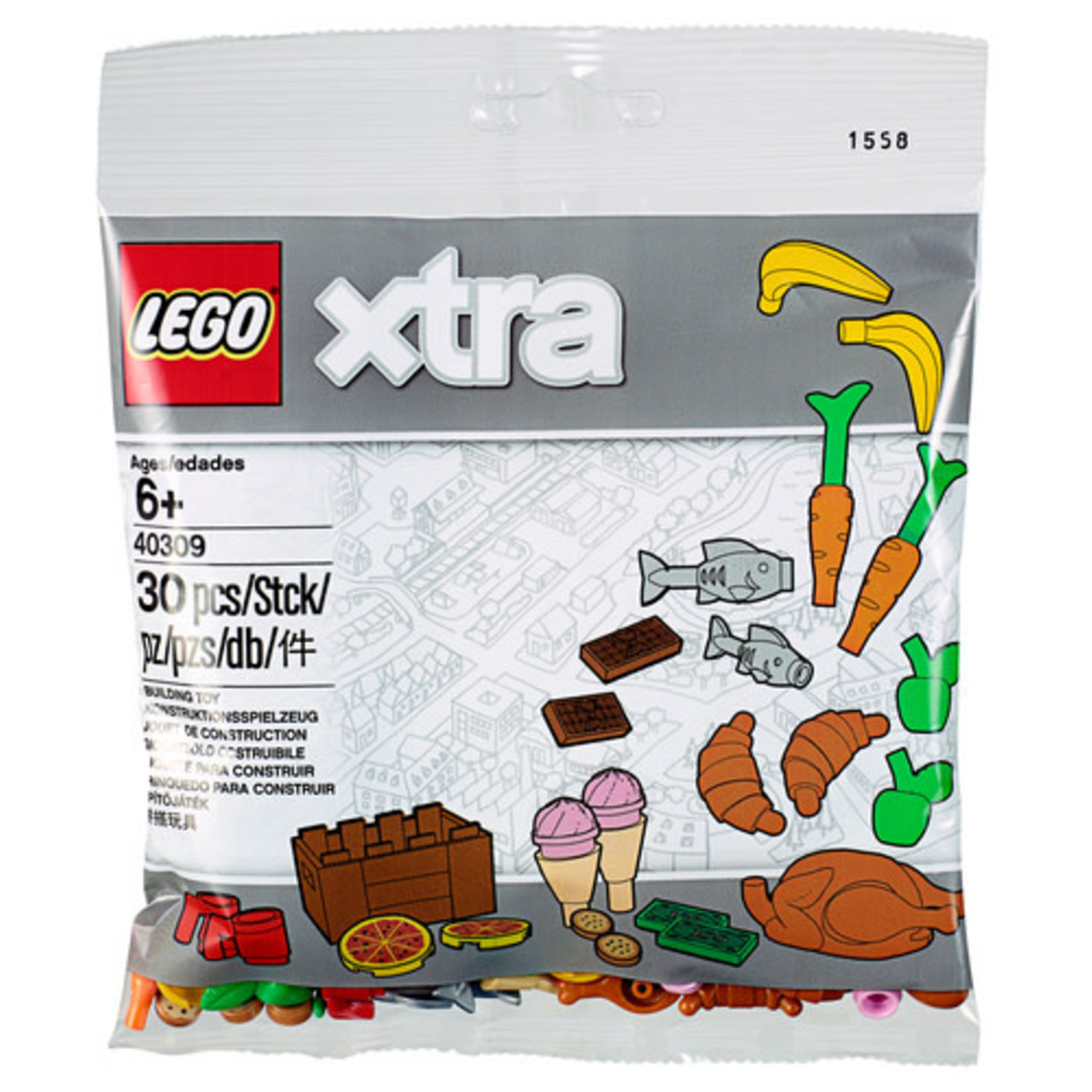 LEGO Xtra eten 40309