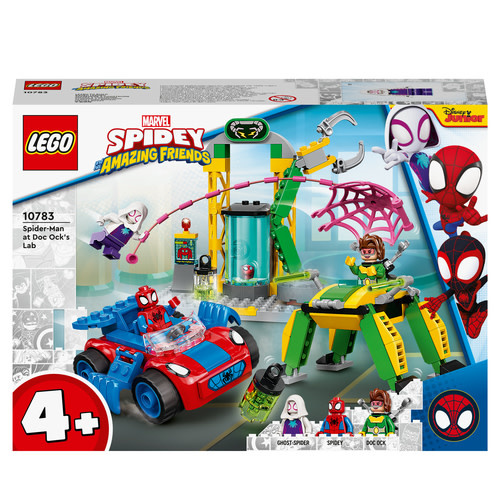 LEGO Spider-Man op Doc Ocks lab - MADEinBILLUND