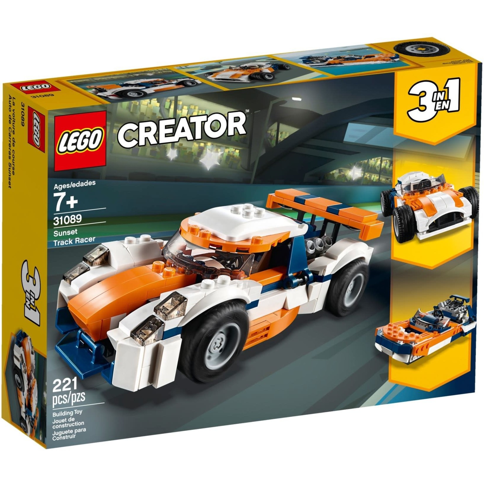 LEGO Zonsondergang baanracer - 31089