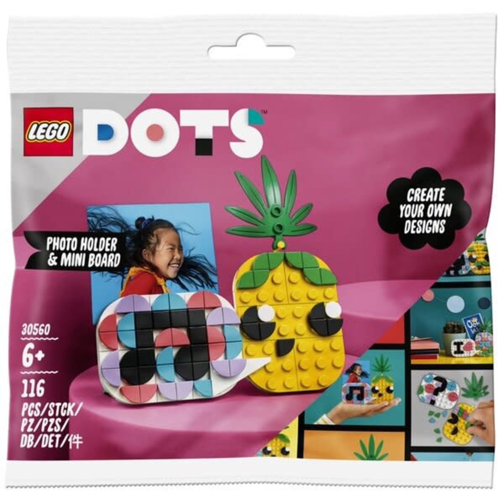 LEGO Ananas Fotohouder en Minibord - 30560