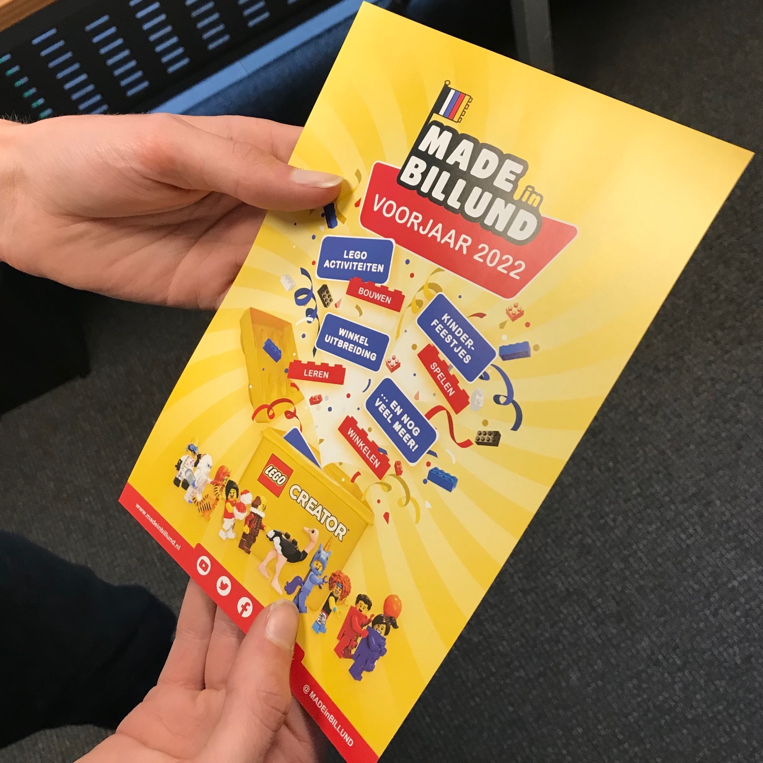 MADEinBILLUND voorjaar flyer