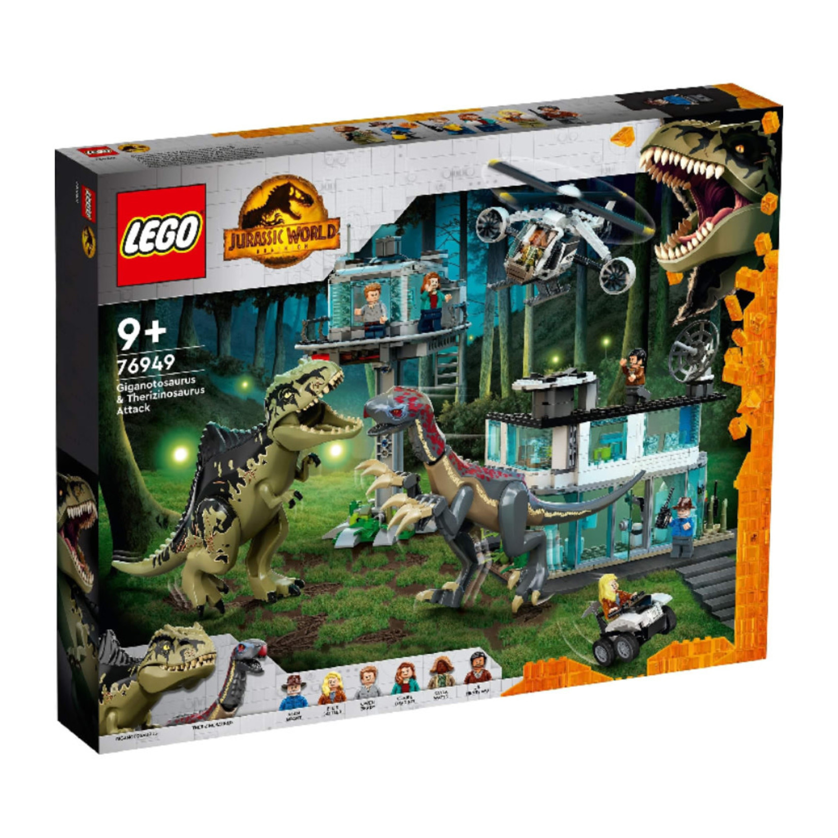 LEGO Giganotosaurus  & Therizinosaurus Aanval - 76949